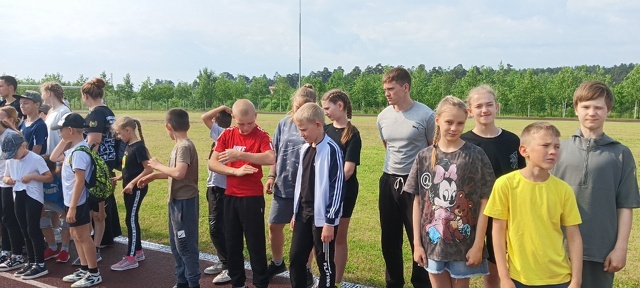 Приняли активное участие в соревнованиях.